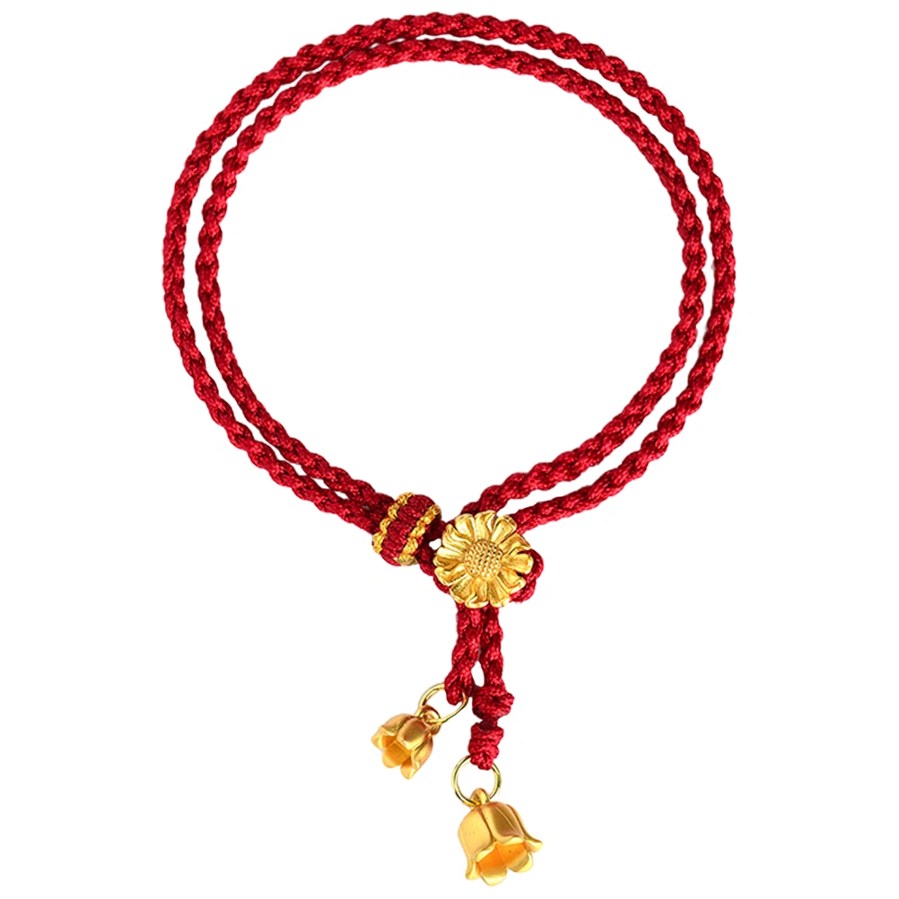 Bracelet Women String Bracelet Braided Bracelet Sunflower Convallaria Charm Bracelet