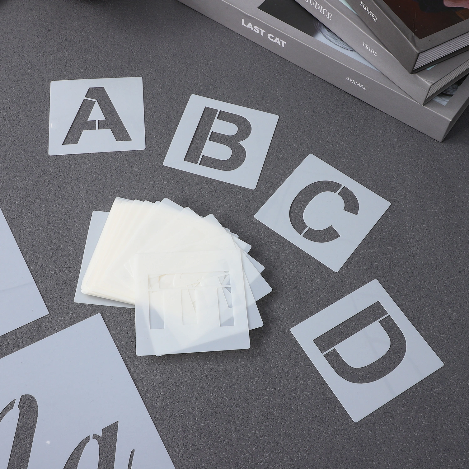 1 Set Letter and Number Stencils Alphabet and Number Template Stencils Craft Stencils