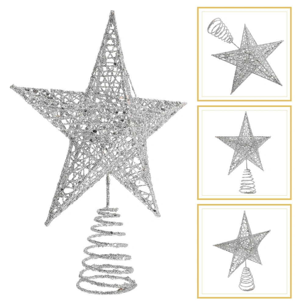 Christmas Tree Star Topper Metal Xmas Tree Topper Star Christmas Decoration