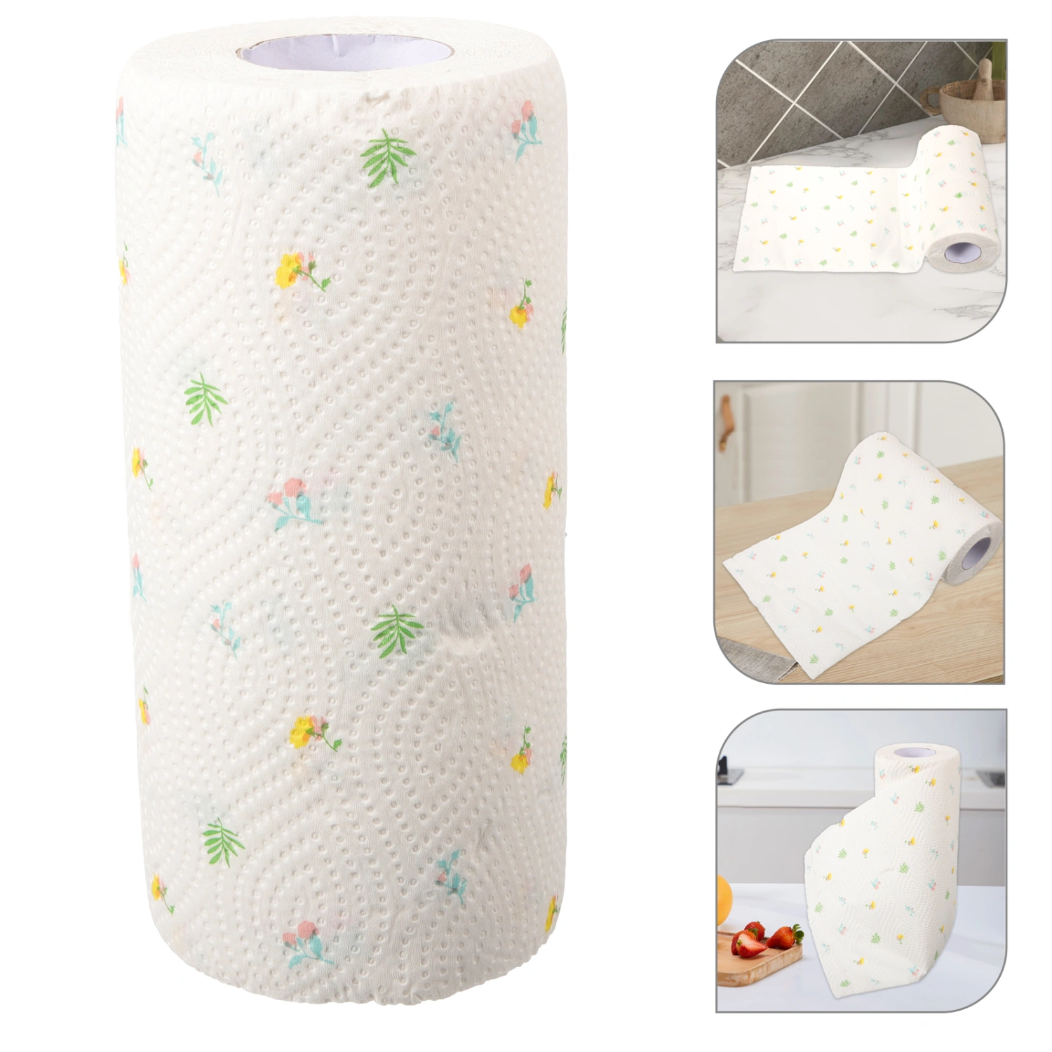 1 Roll Useful Paper Towel Paper Towel Kitchen Paper Kitchen Napkin Kitchen Paper Towel