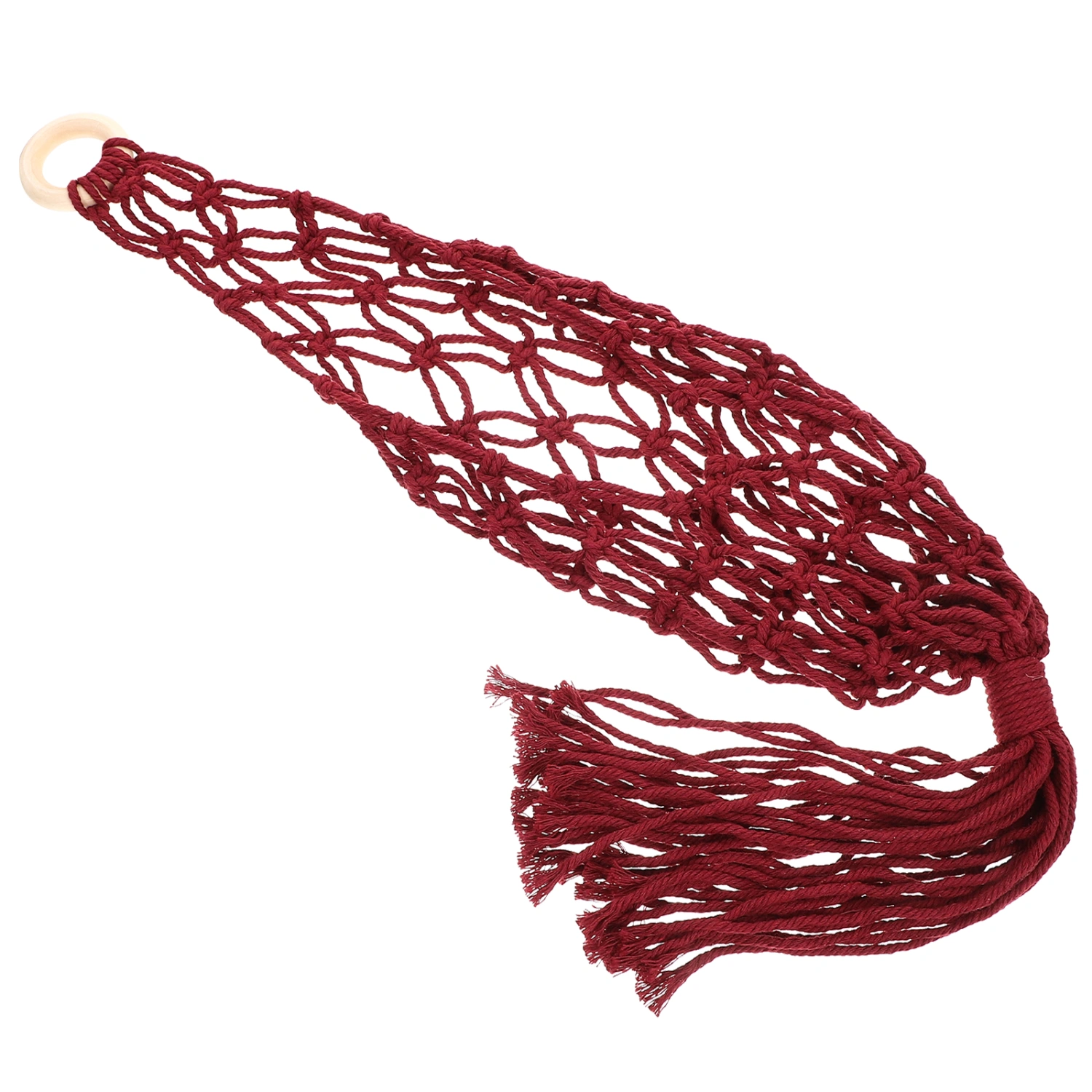 Hanging Basket Convenient Fruit Basket Multi-function Storage Basket Macrame Vegetable Basket
