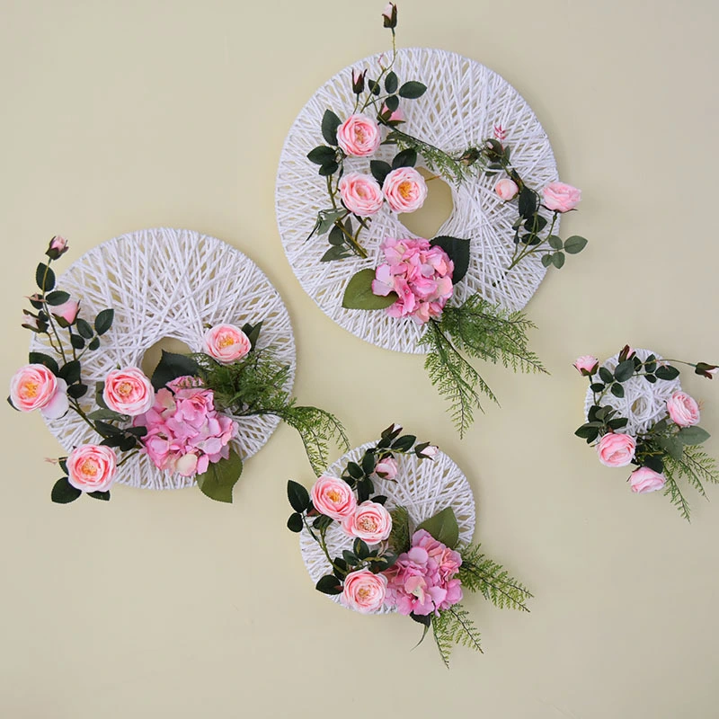 Wall Woven Disc Chinese Style Wall Decorations Living Room Wall Hanging Disc