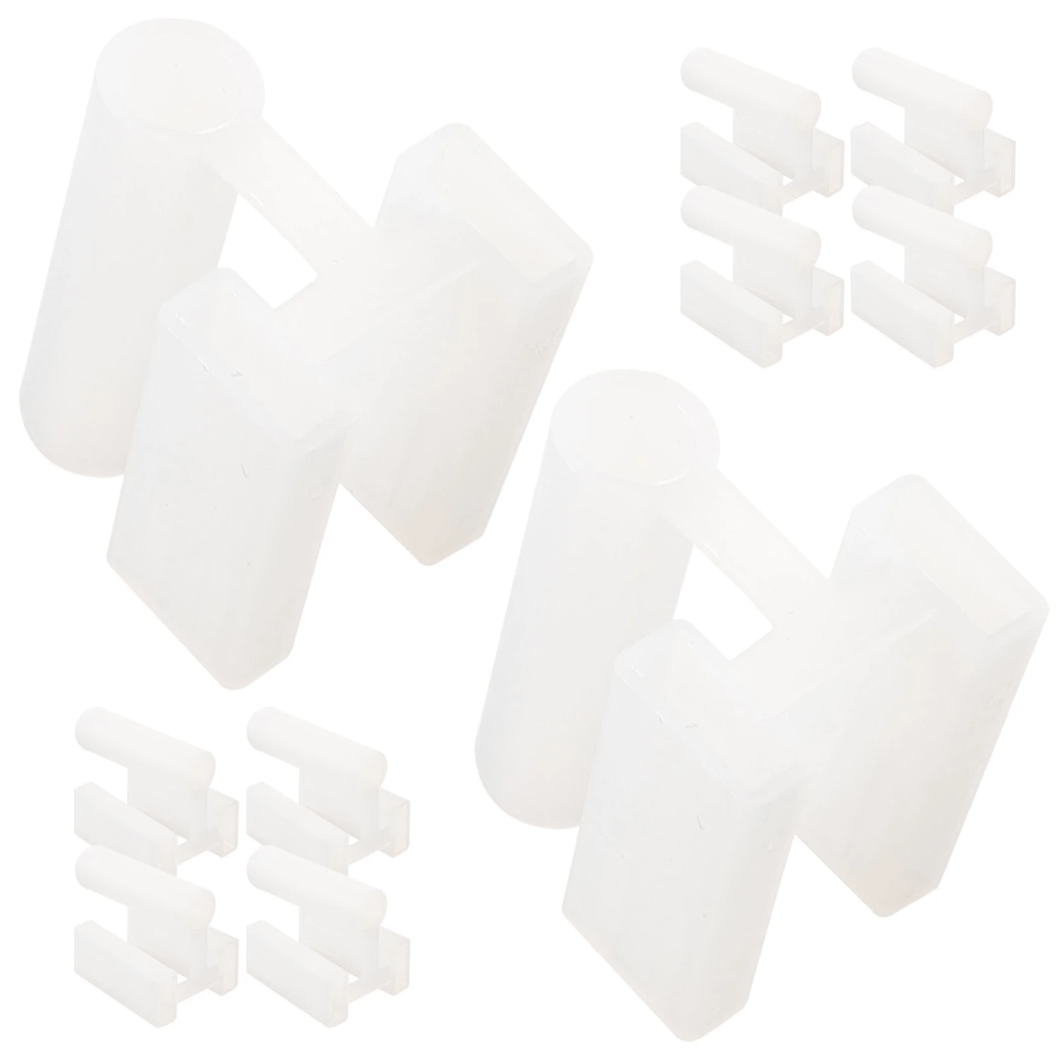 100pcs Outlet Plug Cover 3-prong Baby Safety Plug Cover Electrical Socket Cover
