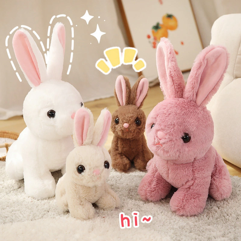 Bunny Stuffed Toy Cute Stuffed Animal Lovely Bunny Doll Toy Companion Bunny Doll Party Favor