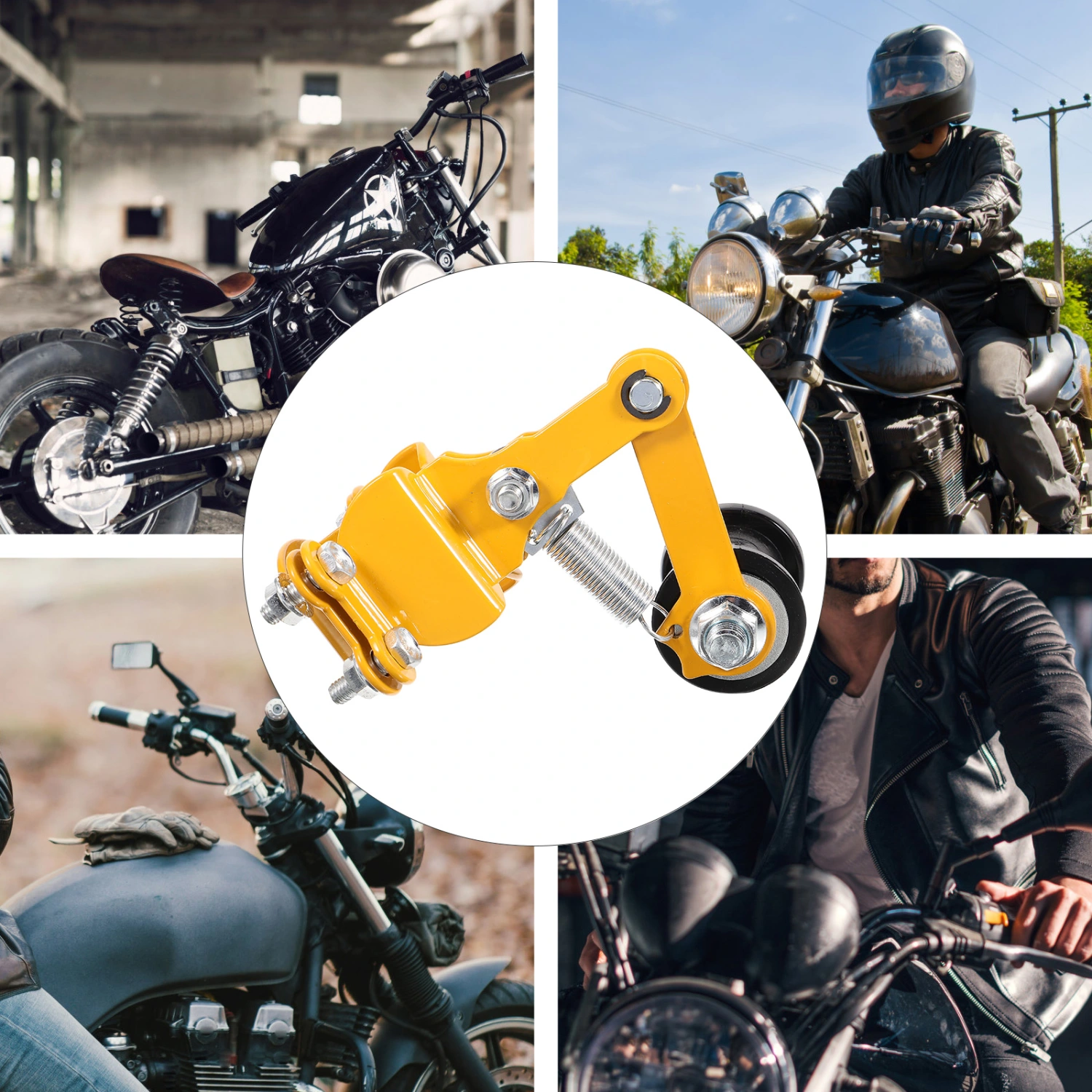 Chain Tensioner Universal Motorbike Chain Tensioner Motorcycle Accessory