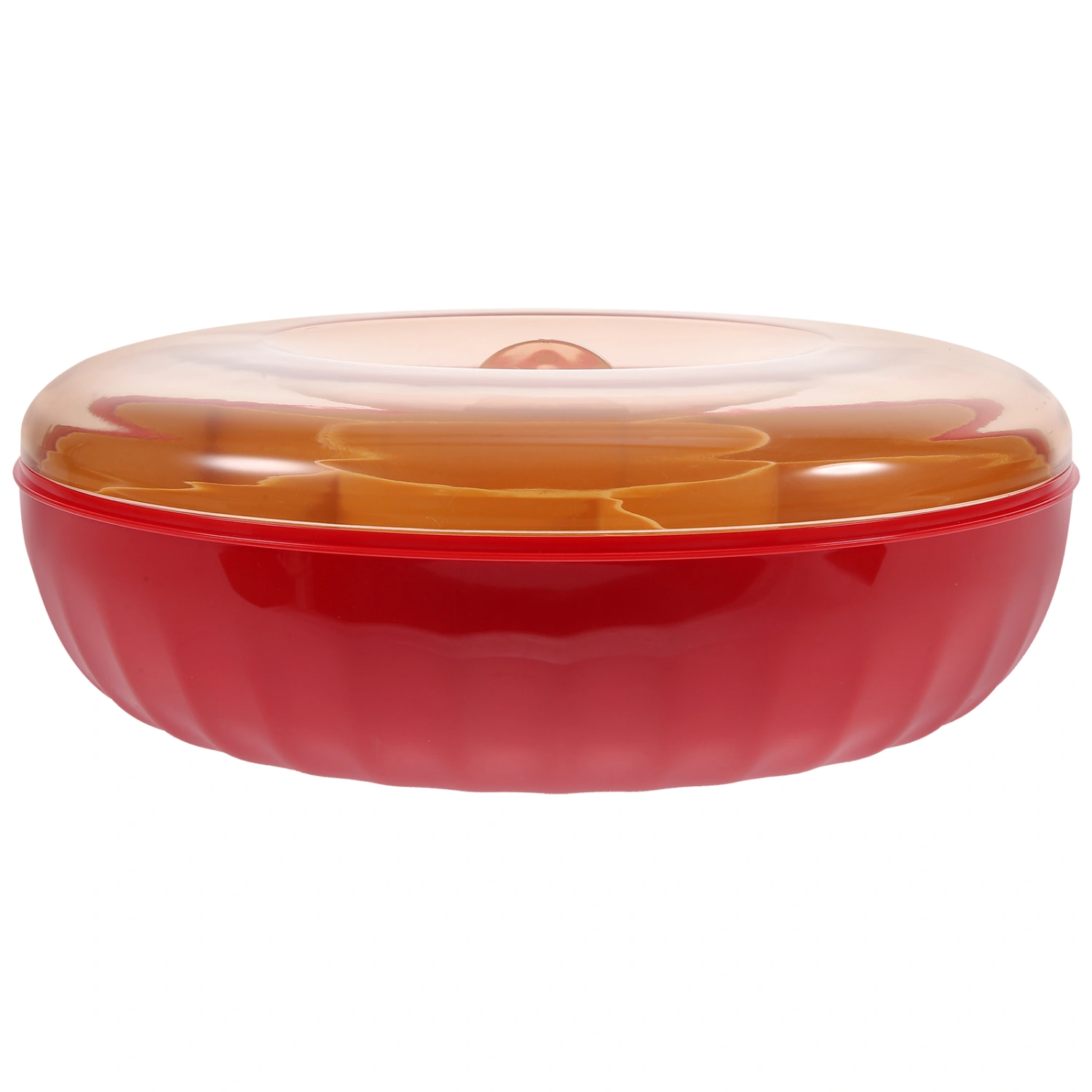 Snack Storage Box Divided Sweet Dried Fruit Box Snack Serving Tray Snacks Storage Box with Lid