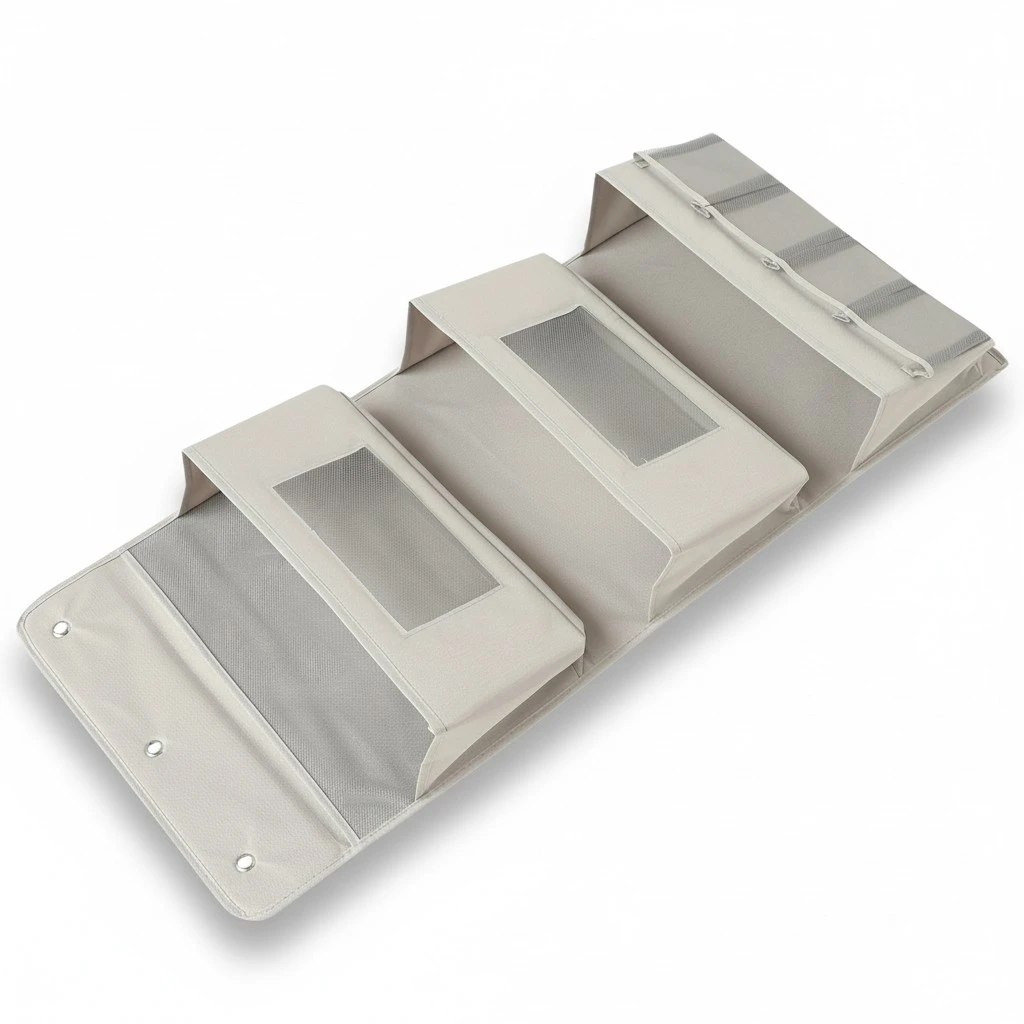 Multi-layer Over the Door Organizer Closet Door Back Hanging Pouch with Hooks