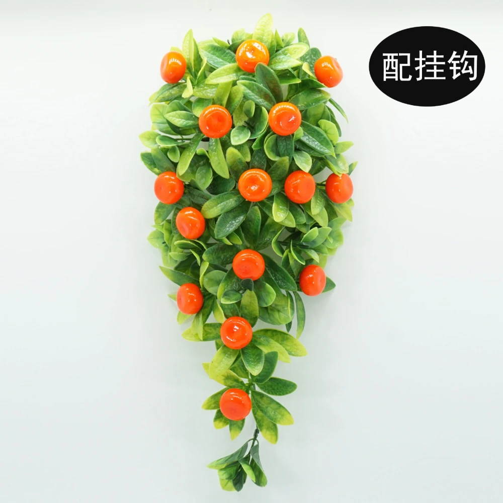 Simulated Green Leaf Fruit Vine Party Hanging Vine Wall Hanging Decoration