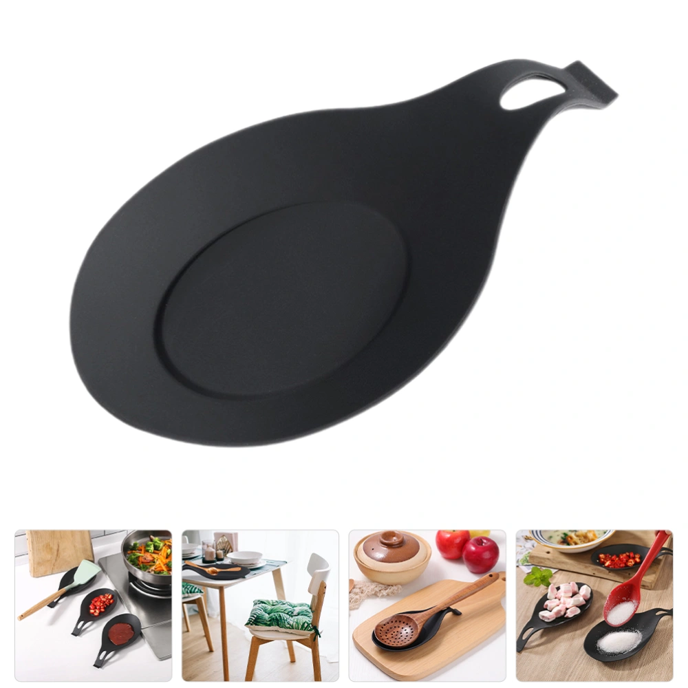 Spoon Rest Silicone Spoon Holder Spatula Rest Utensil Rest for Kitchen Counter Stove Top