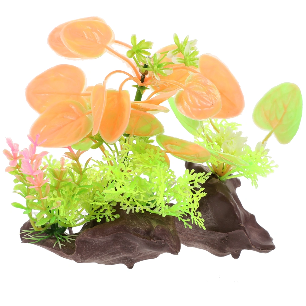 Decorative Fish Tank Grass Delicate Fake Plant Desktop Aquarium Plant Aquarium Accessory