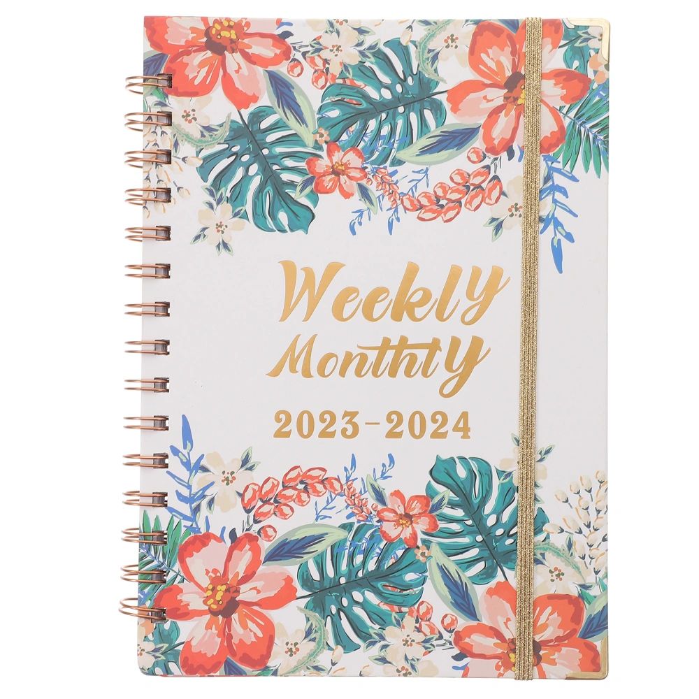 Academic Planner English Notebook Student Planner Office Note Book Schedule Planner