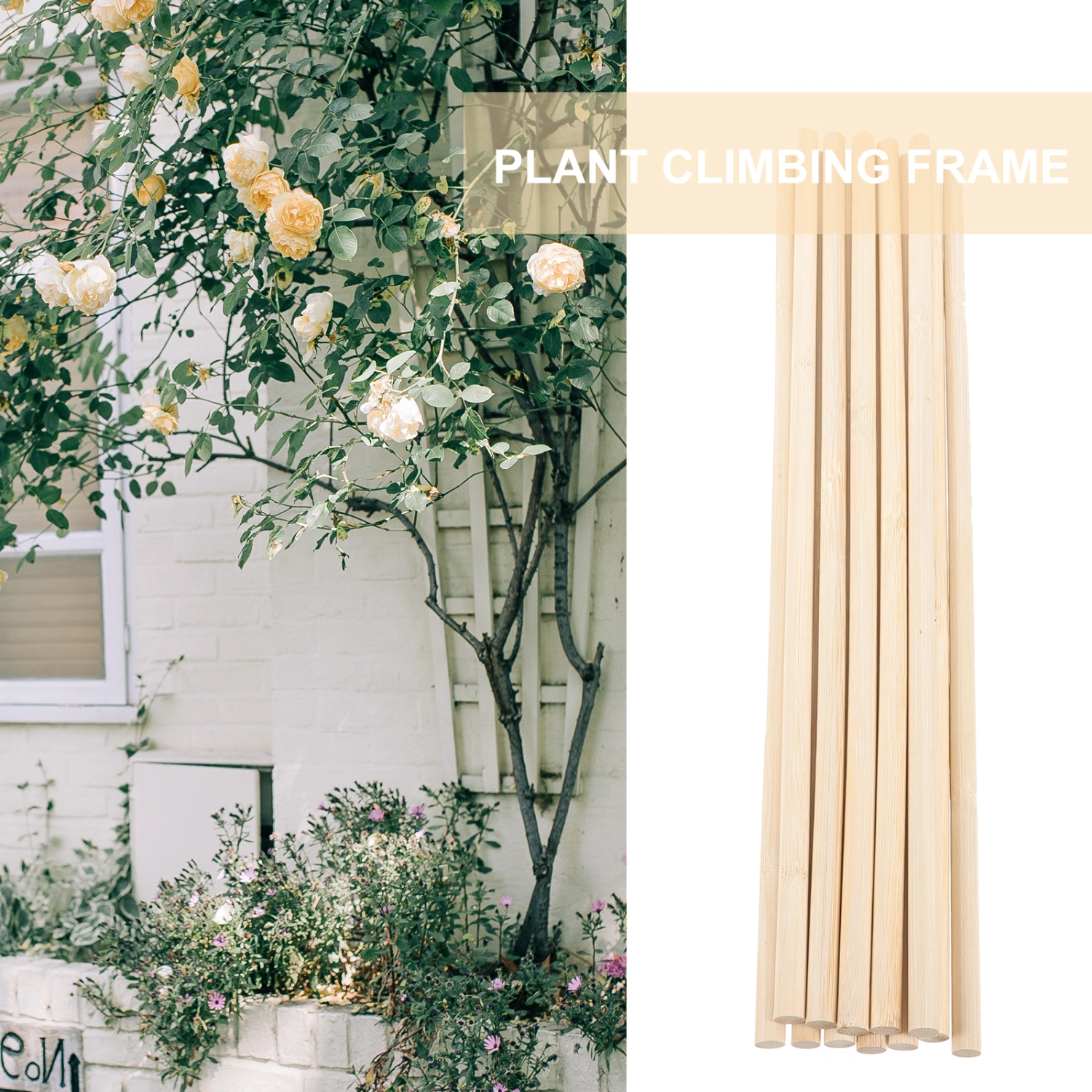 50Pcs Garden Trellis Indoor Plant Trellis Flower Trellis Plant Support Plant Climbing Stands