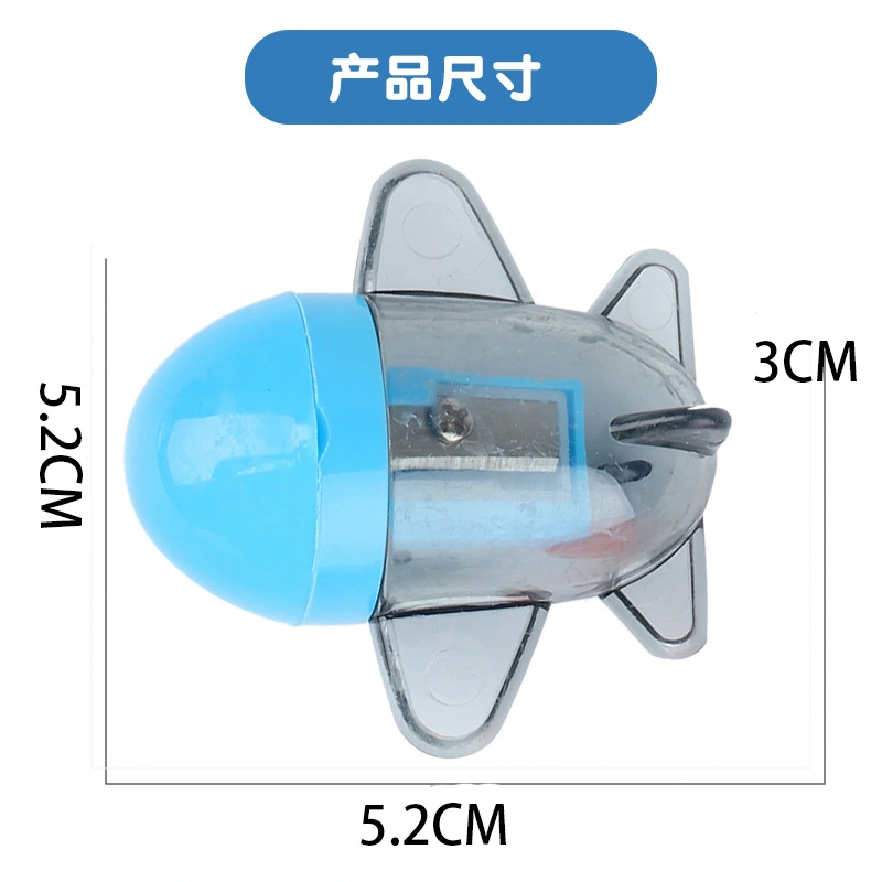 4Pcs Cartoon Pencil Sharpeners Manual Pencil Sharpeners Airplane Shaped Mini Pencils Sharpeners