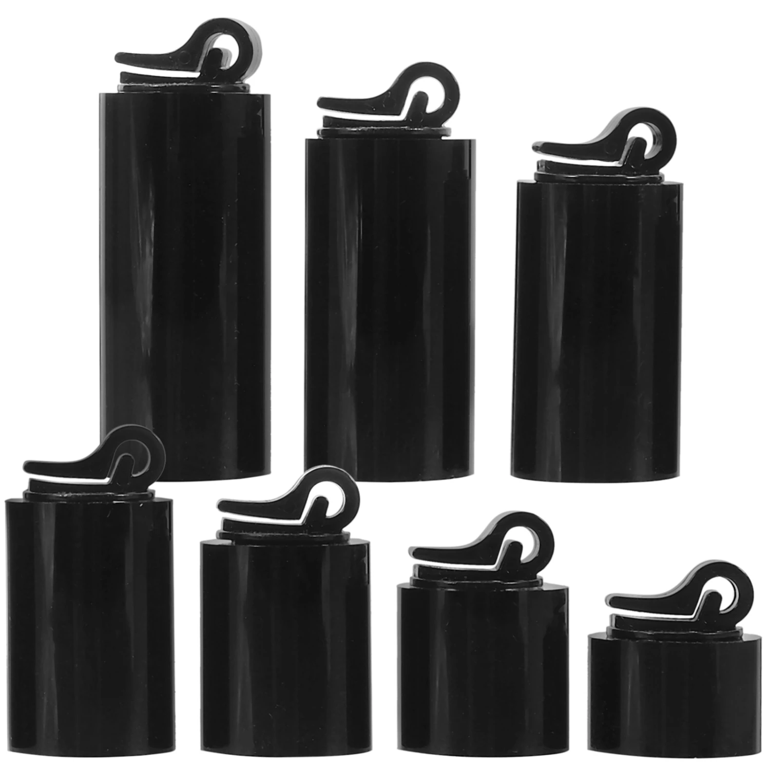 1 Set Acrylic Ring Display Stands Acrylic Cylinder Ring Display Organizer Ring Holder