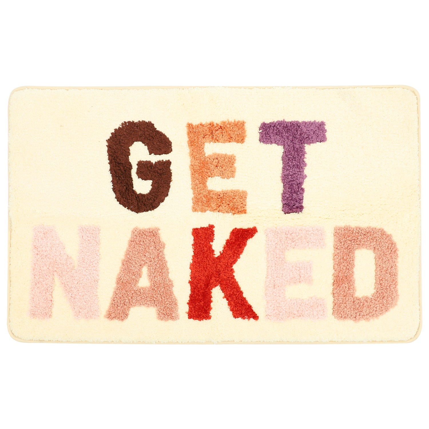 Bath Mat Cute Bathroom Rug Funny Nonslip Bathtub Mat Super Absorbent Floor Carpet