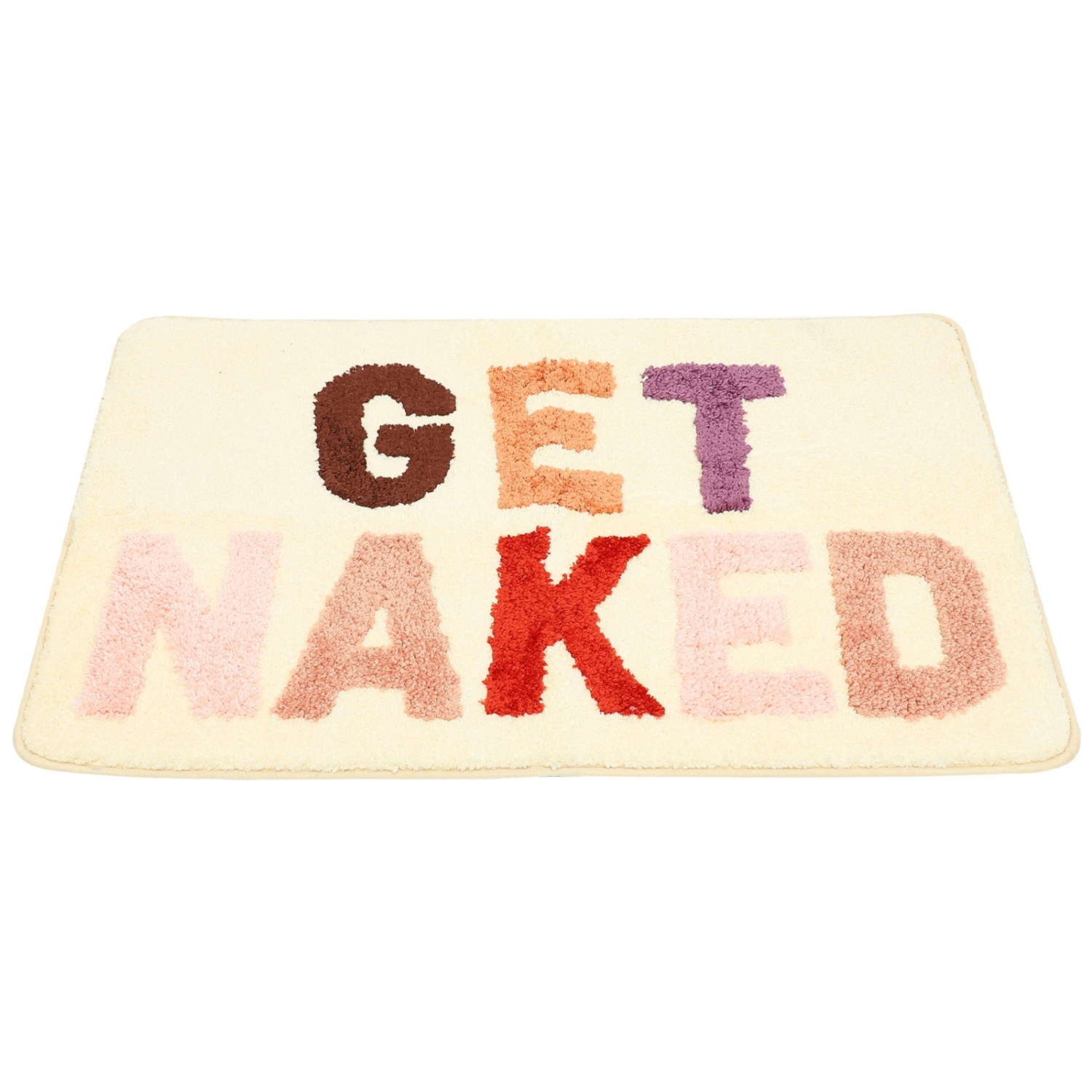 Bath Mat Cute Bathroom Rug Funny Nonslip Bathtub Mat Super Absorbent Floor Carpet