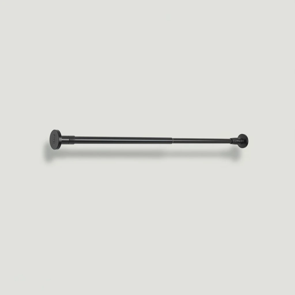 Wall Mount Punch-free Curtain Rod Widely-used Telescopic Clothesline Pole Shower Curtain Tension Rod