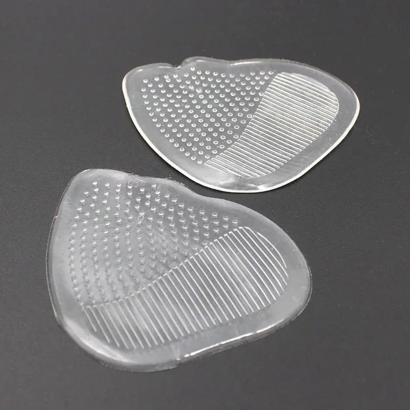 10 Pairs Forefoot Nonslip Pads Anti-skid Foot Pads Supple Forefoot Pads Comfortable Shoe Inserts