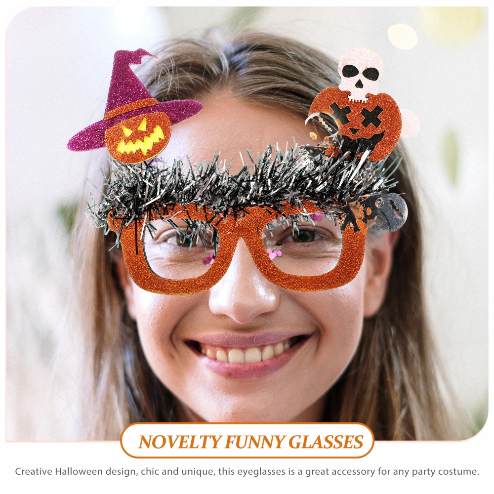 Halloween Eyeglasses Novelty Funny Glasses Halloween Party Supplies for Kids Adults