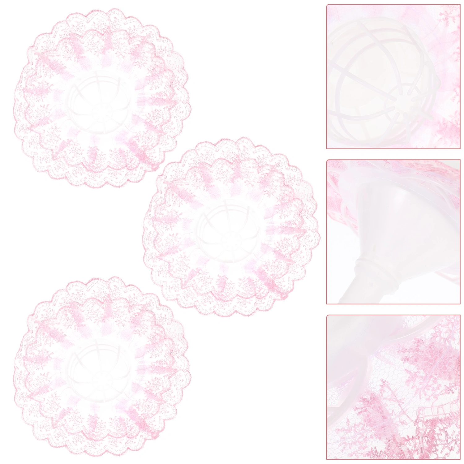 3 Sets of Bridal Bouquet Holders Decors Bouquet Holders for Bride Artificial Flowers Decorations