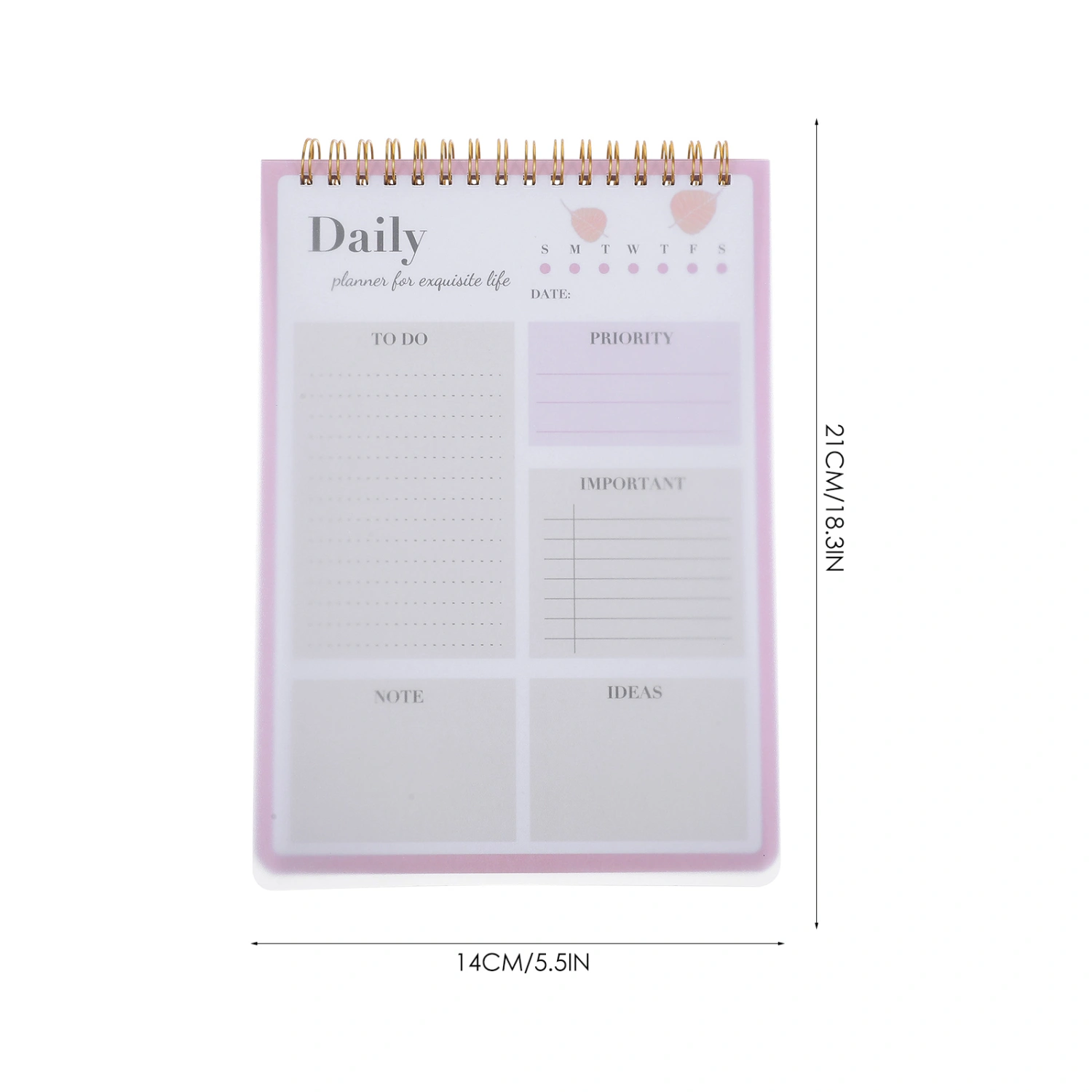 Efficient Planner Date Planner To Do List Notepad Schedule Plan Pad Planner for Management