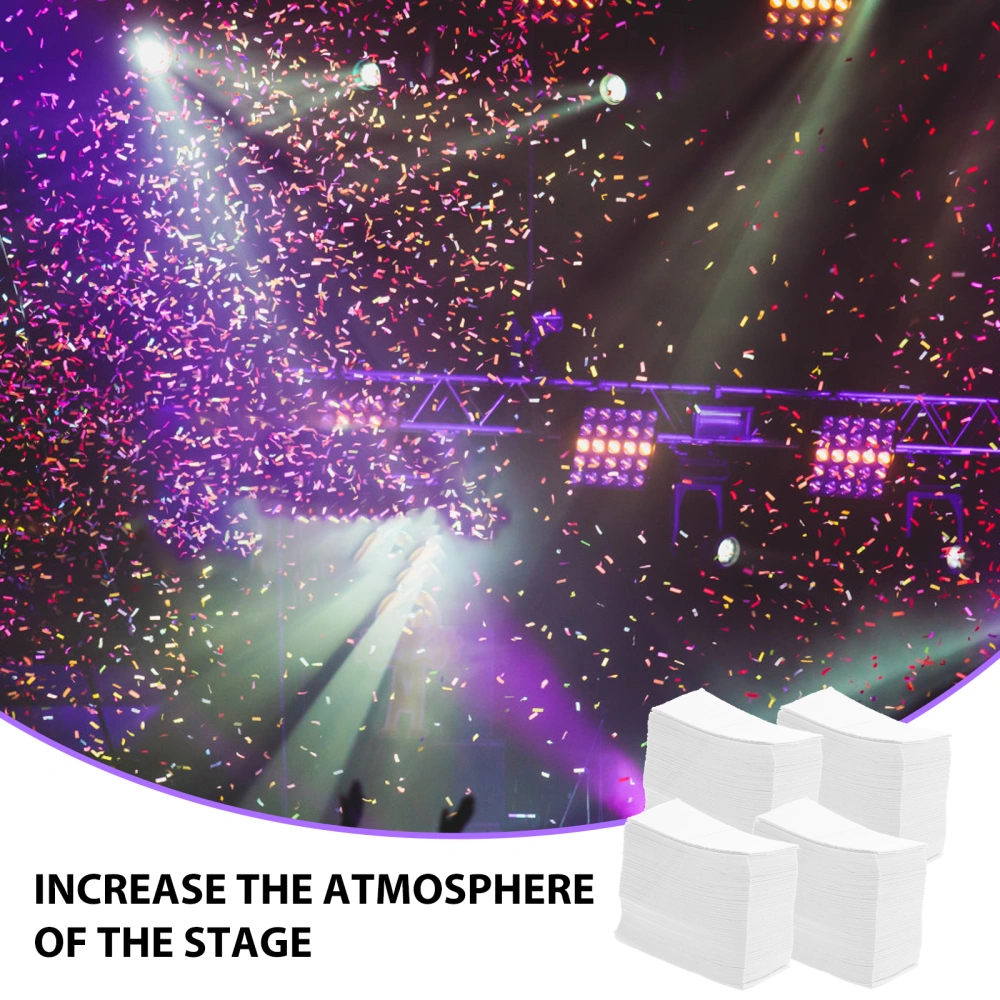 1 Pack of Flame-Retardant Confetti Paper Night Club Release Hand Throwing Confetti Atmosphere Props