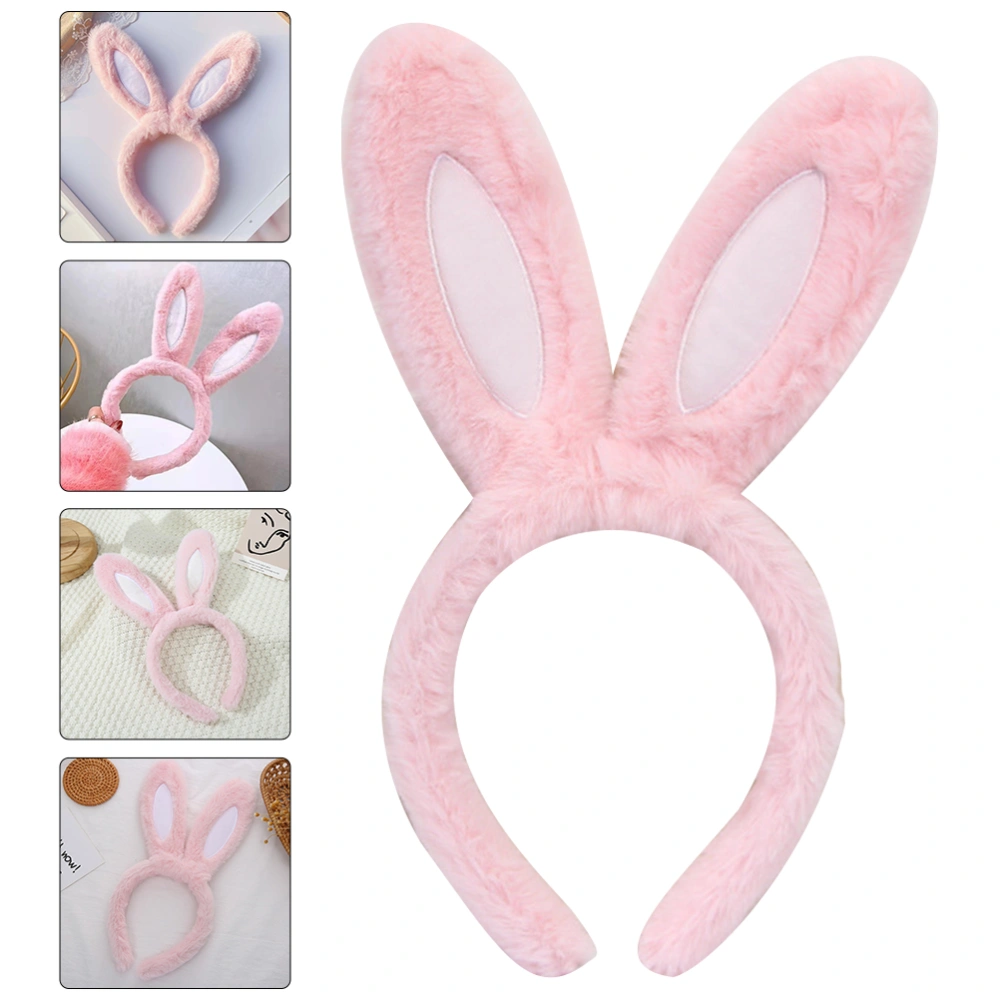 Easter Bunny Ears Headband Rabbit Ear Hairband Bunny Ears Hair Band Kids Hair Hoop