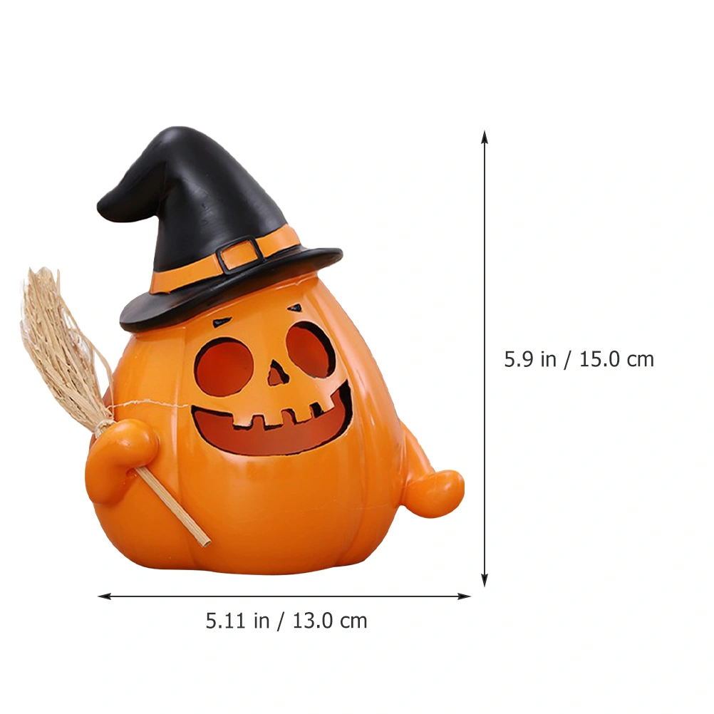 Halloween Pumpkin Lamp Piggy Bank Halloween Pumpkin Prop Scene Layout Decor