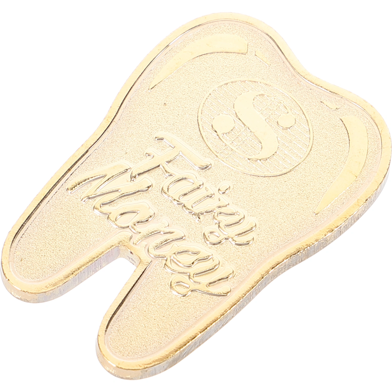 Delicate Kids Tooth Coin Kids Tooth Souvenir Metal Coin Delicate Craft Tooth Coin