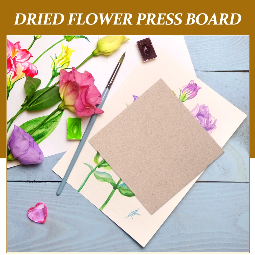 4 Sheets of Flower Press Blotting Paper Highly Water Absorbent Blotter Paper Herbarium Paper