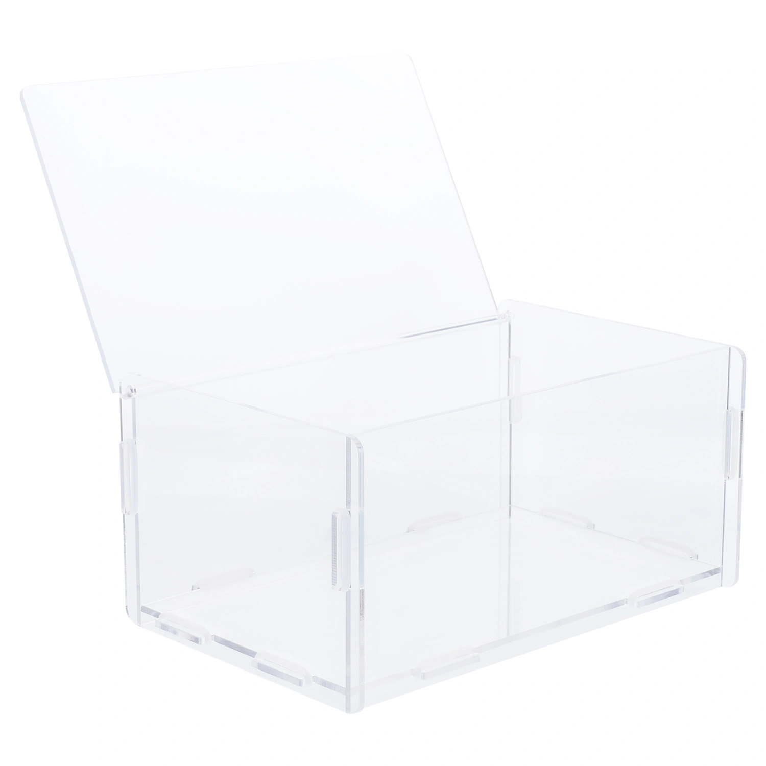 Acrylic Laundry Dryer Sheet Holder Dryer Paper Storage Box Multi-purpose Storage Box