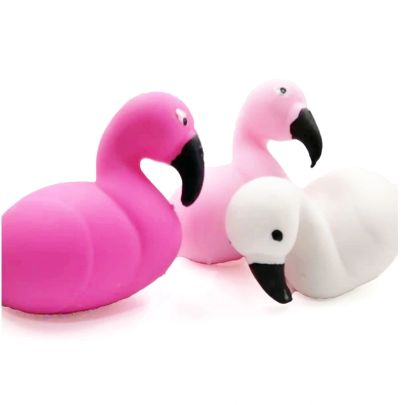 3Pcs Interesting Stretchy Toys Flamingo Pressure Toys Household Stress Toys Stress Supply