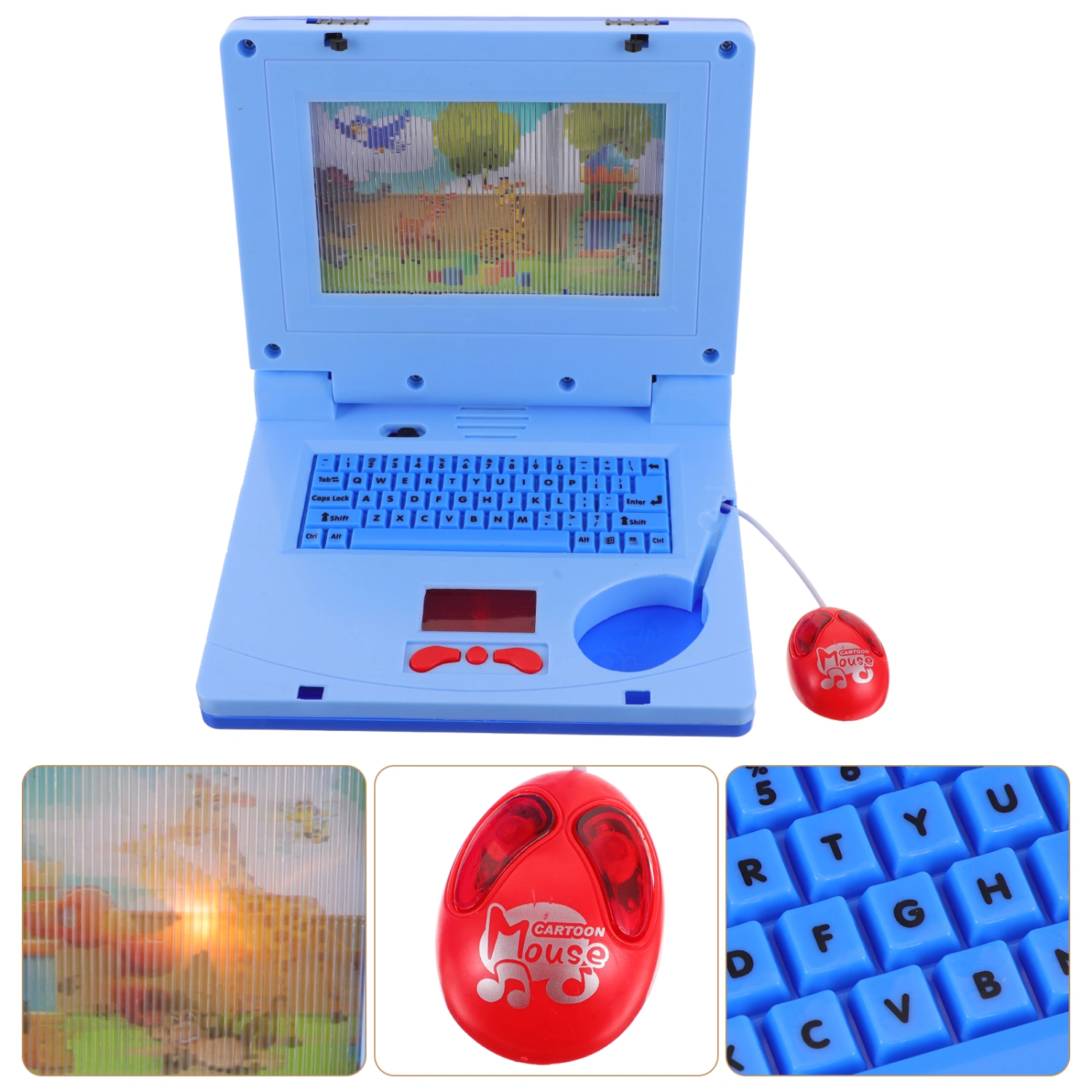 Kids Early Education Laptop Toy Educational Learning Simulation Computer Music Computer