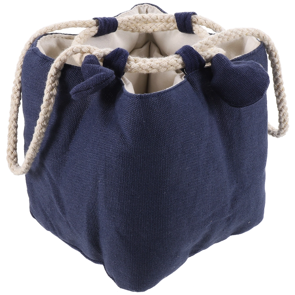 Teacup Storage Bag Decorative Tea Set Bag Portable Tea Pot Bag Multi-function Teacup Pouch