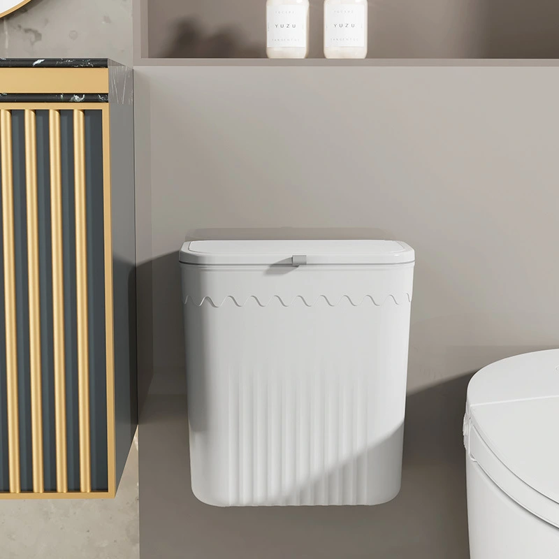 Hanging Type Kitchen Waste Bin Multi-functional Trash Can Lidded Kitchen Garbage Can
