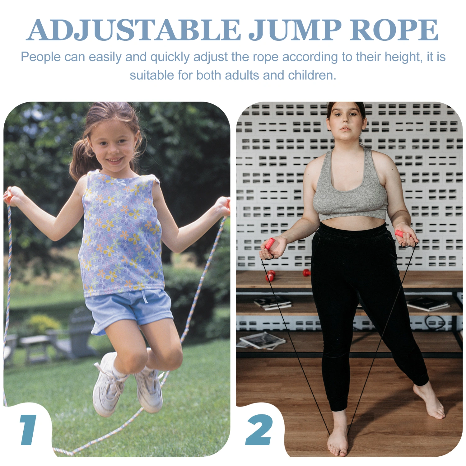 Hopping Rope Sports Jump Rope Weight-Loss Jump Rope Fitness Jump Rope Exercise Jump Rope