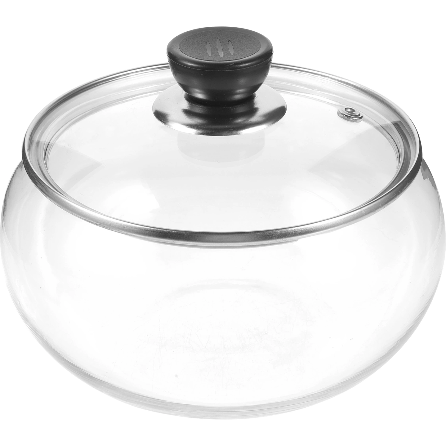 Glass Pickle Jar Transparent Pickle Container Lidded Pickle Canister Wide Mouth Sealed Glass Storage Jar
