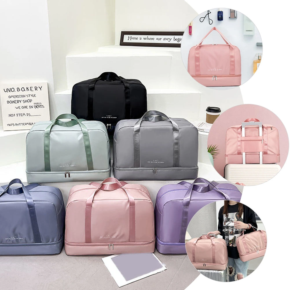 Portable Travel Bag Personal Item Bag Travel Tote Bag Gym Bag Cute Tote Bag for Women