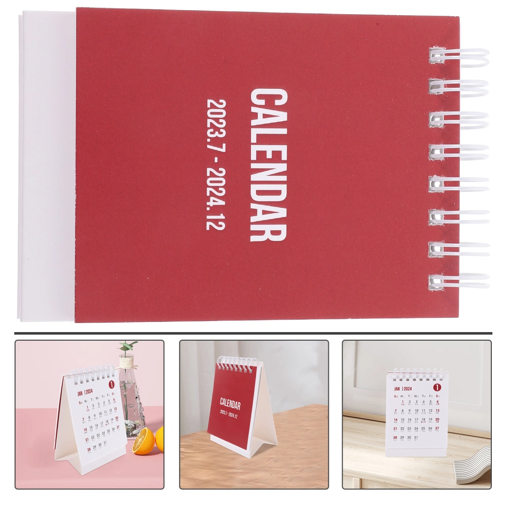 Office Desk Calendar Small 2023 2024 Calendar Office Table Calendar Binding Calendar