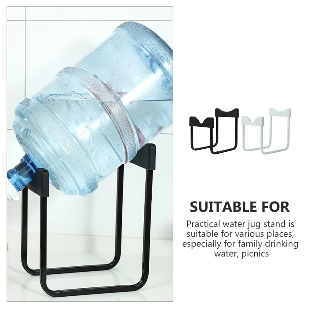 2pcs Gallon Water Jug Stands Water Heightened Holders Water Jug Racks for Home Outdoor