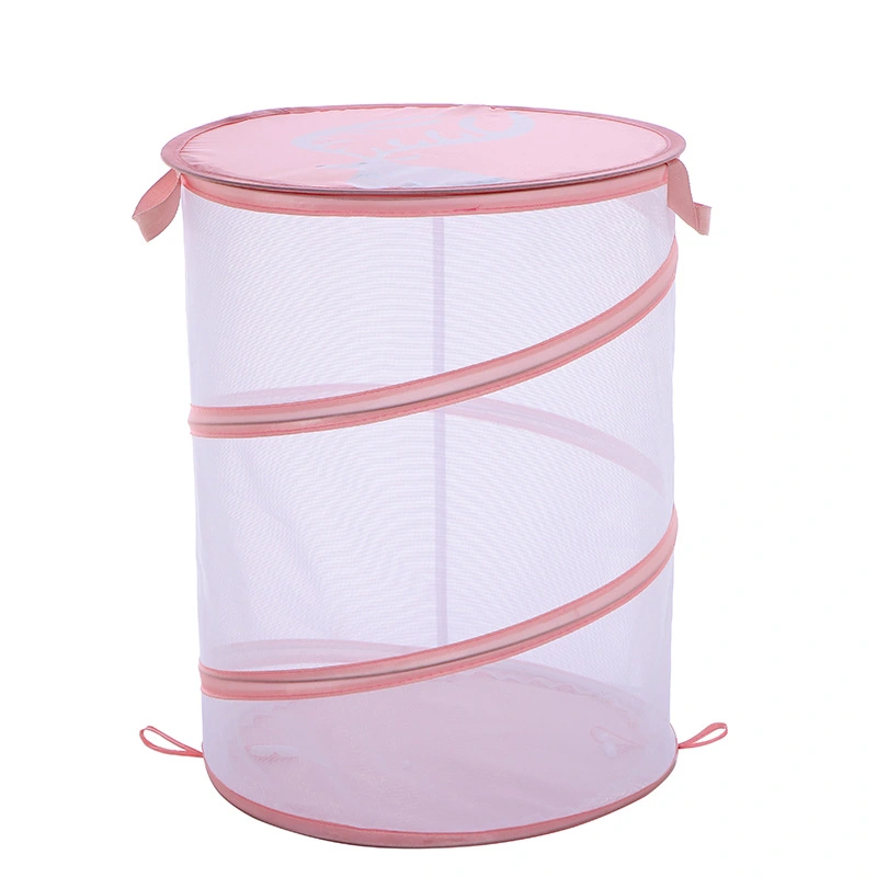 Household Foldable Laundry Hamper Space-saving Clothes Storage Holder Multi-use Toys Sundries Organizer