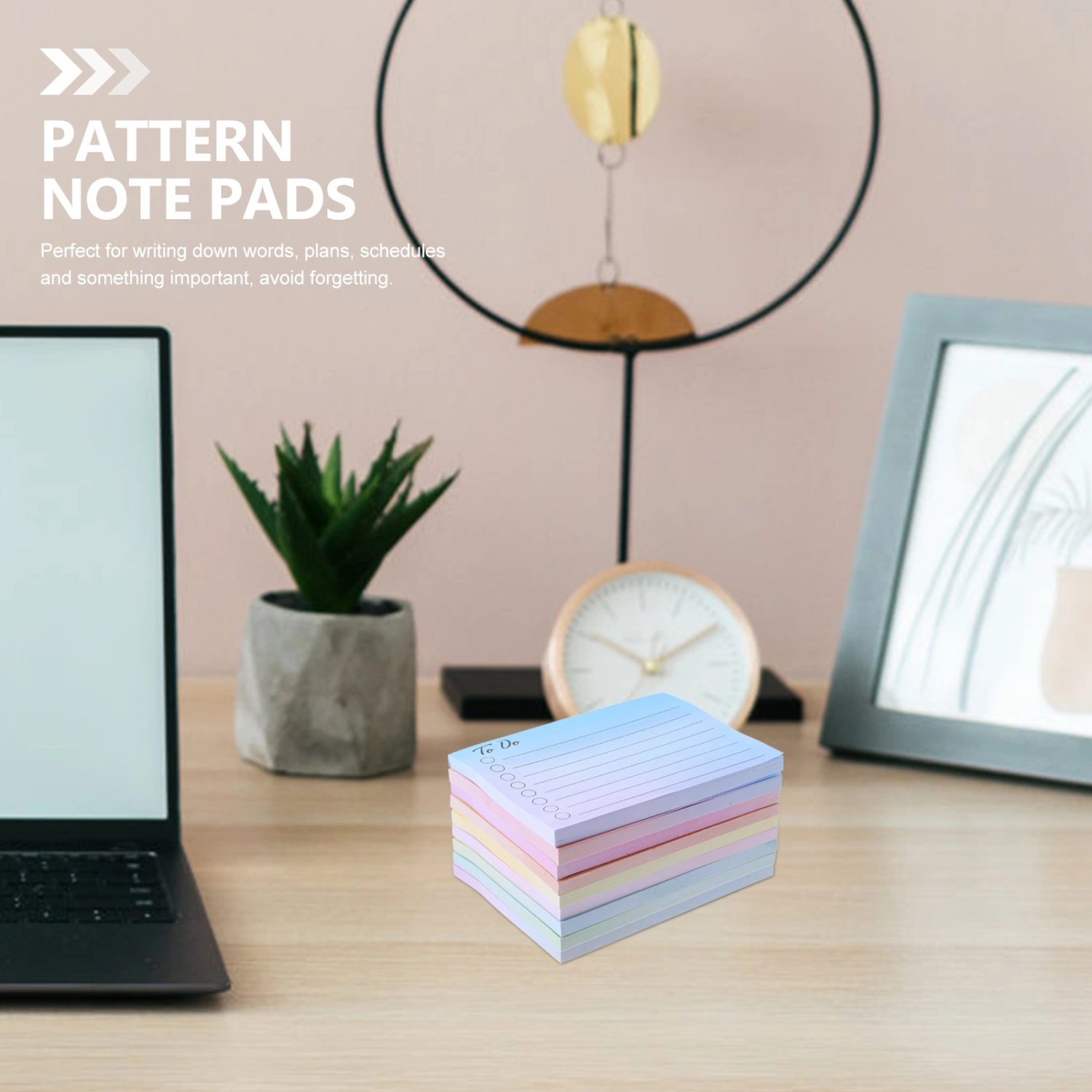 9 Books of Self-stick Memo Note Pads Portable Memo Pads Tearable Memo Stickers