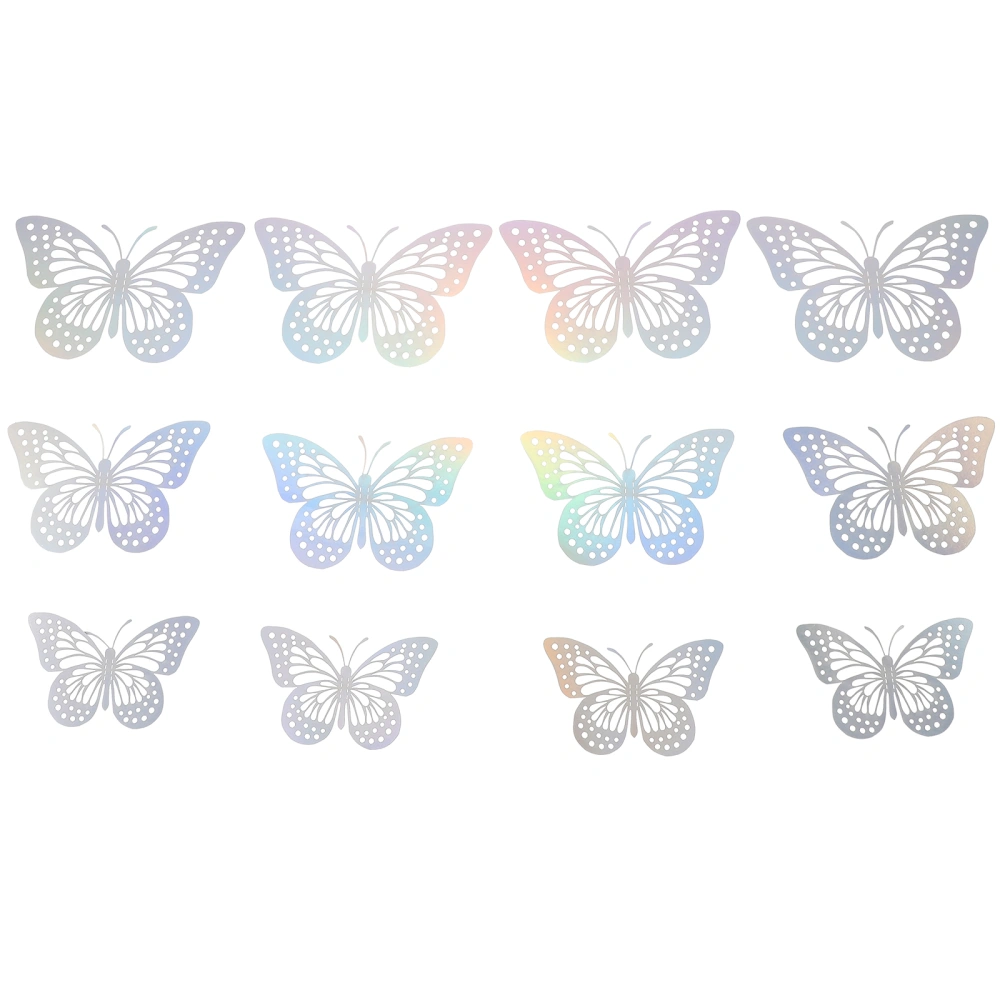 12pcs Butterfly Wall Decor 3D Butterflies Wall Stickers Paper Butterfly Sticker Decorations