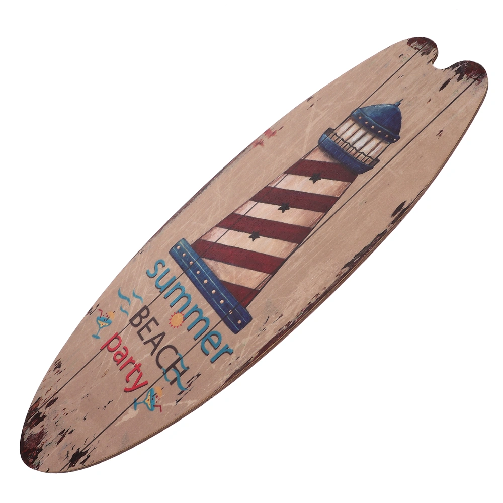 Wood Surfboard Beach Decoration Surfboard Wall Decoration Wooden Surfboard Ornament