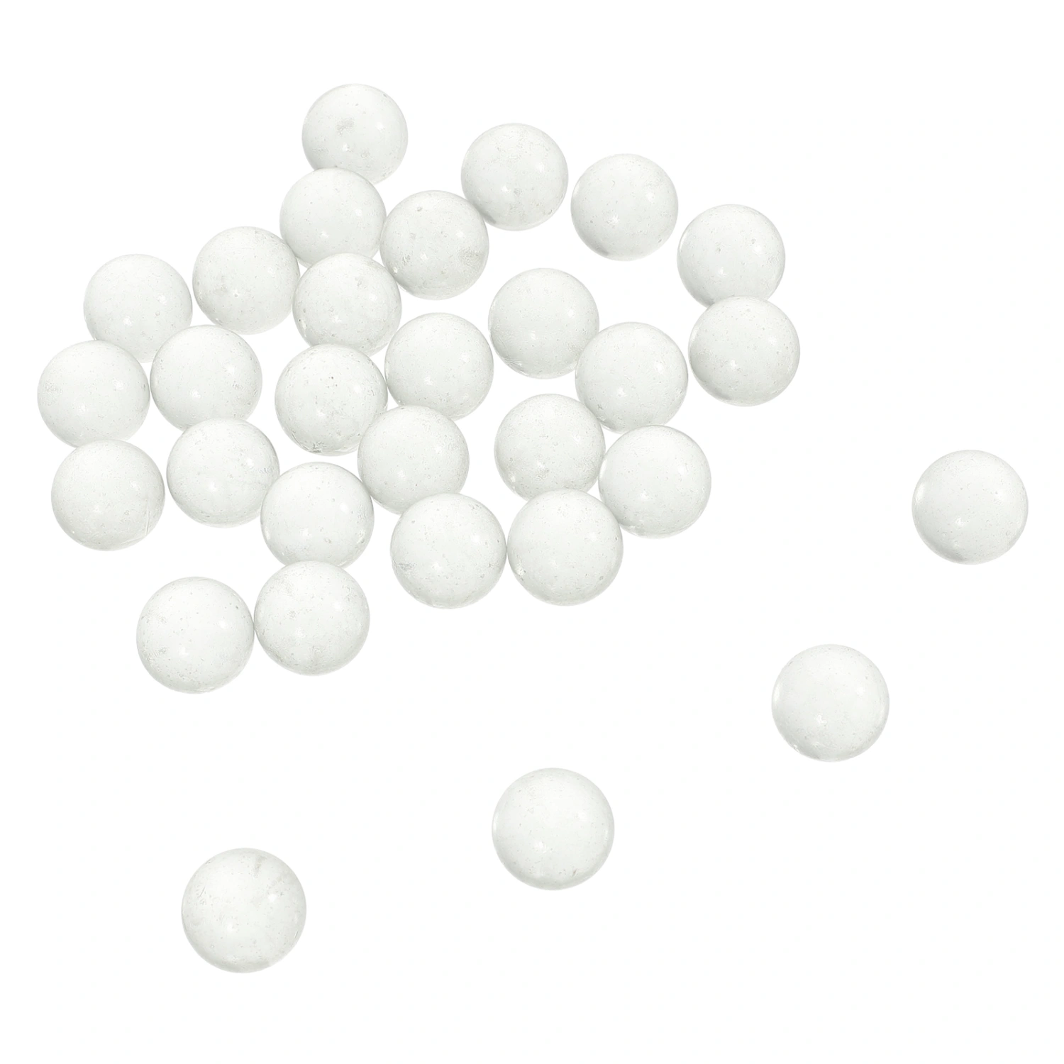 90pcs Glass Marbles Clear Vase Fillers Round Marble Beads Decorative Glass Beads