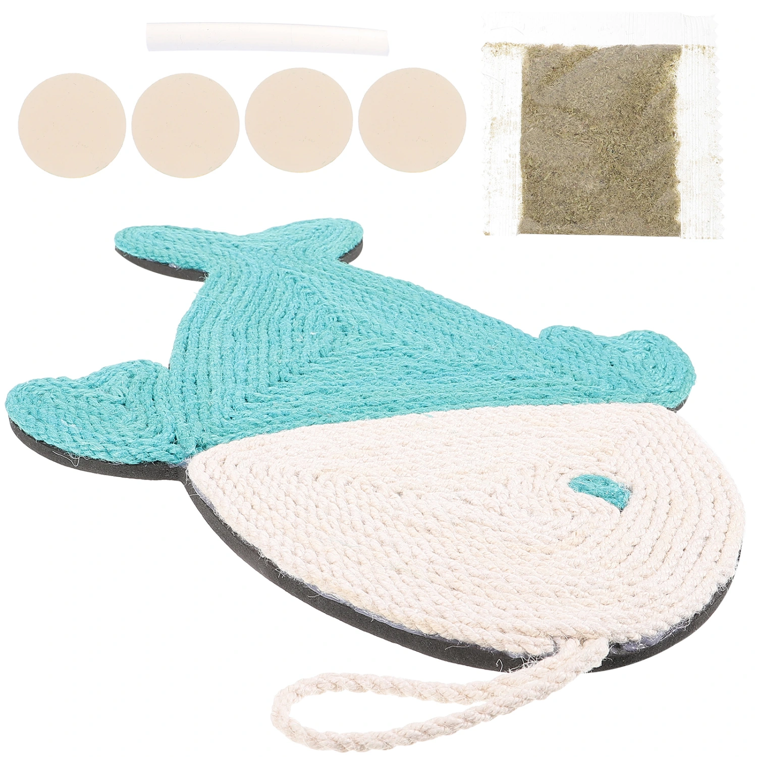Fish Shaped Cat Scratcher Decorative Kitten Scratcher Household Cat Scratching Board
