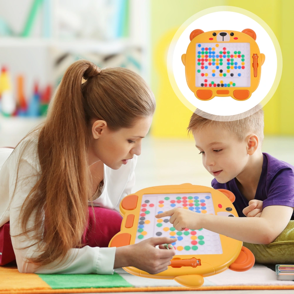 Magnetic Drawing Board Educational Magnetic Beads Pen Toy for Boys Girls