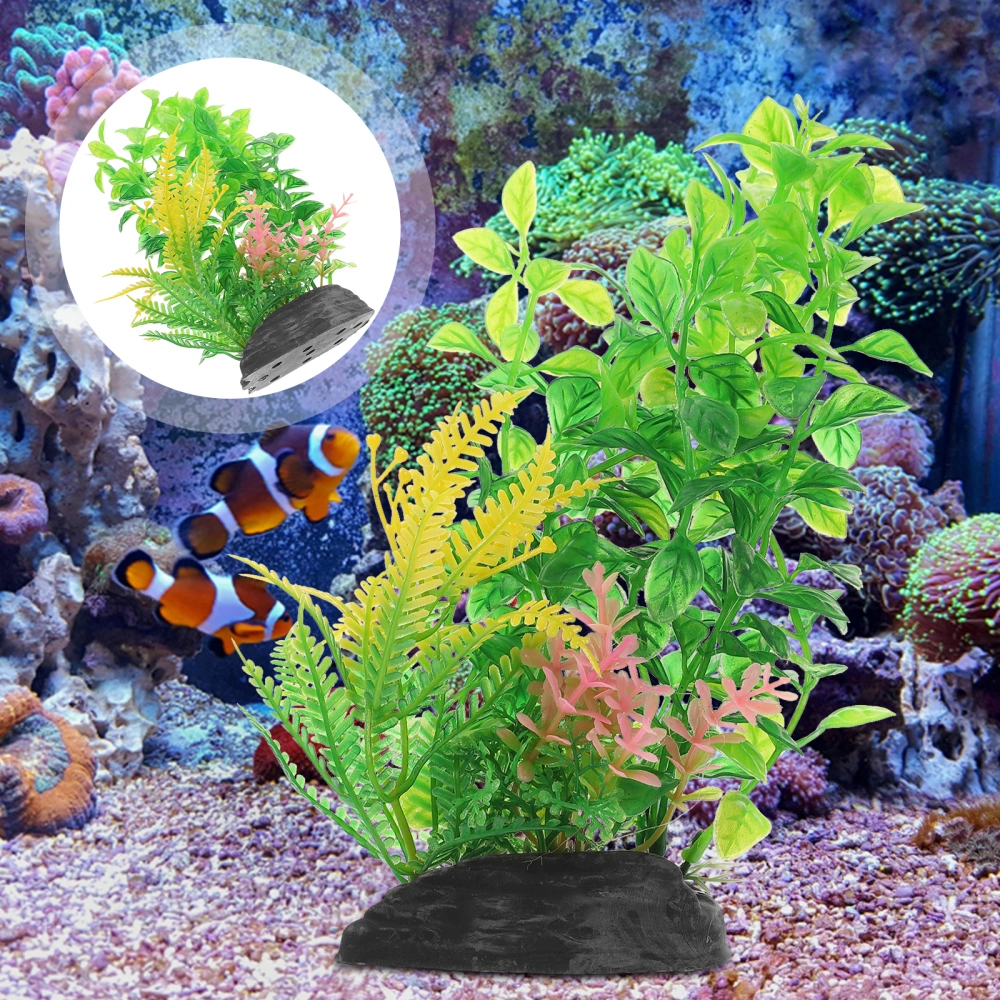 Aquarium Plant Artificial Plastic Fish Tank Plant Aquarium Fish Tank Plastic Plant Underwater Plant