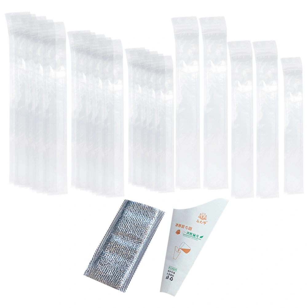 1 Set of Ice Candy Bag Disposable Ice Popsicle Bag Popsicle Making Bag Ice Popsicle Mold Bag