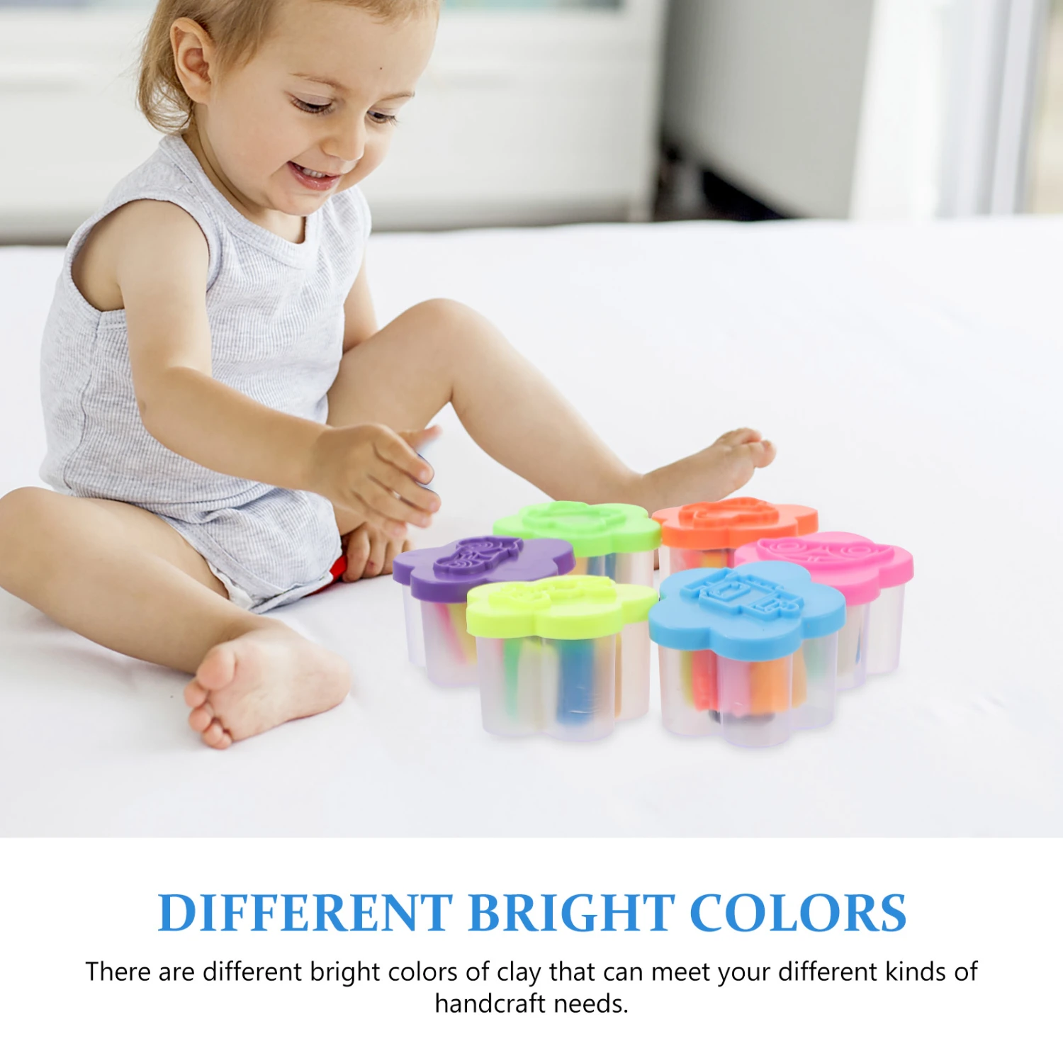 12 Boxes of Modeling Clay for Kid DIY Crafts Clay Kit for Making Clay Crafts Ornament Random Color
